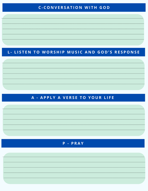 Digital C.L.A.P. Bible Study