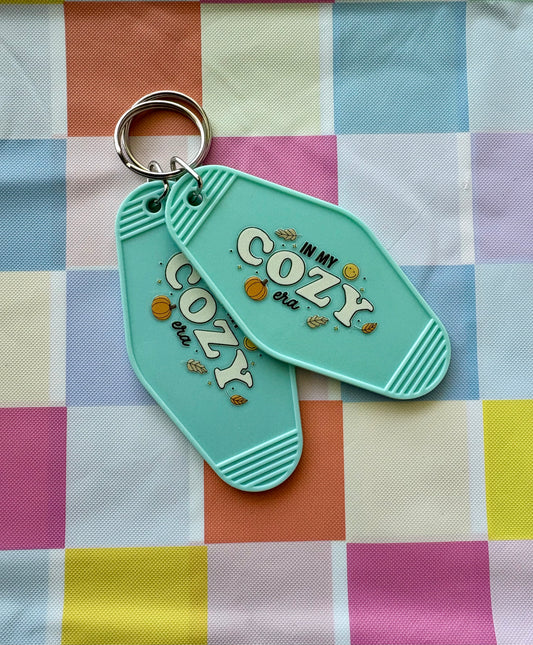 In My Cozy Era Keychain