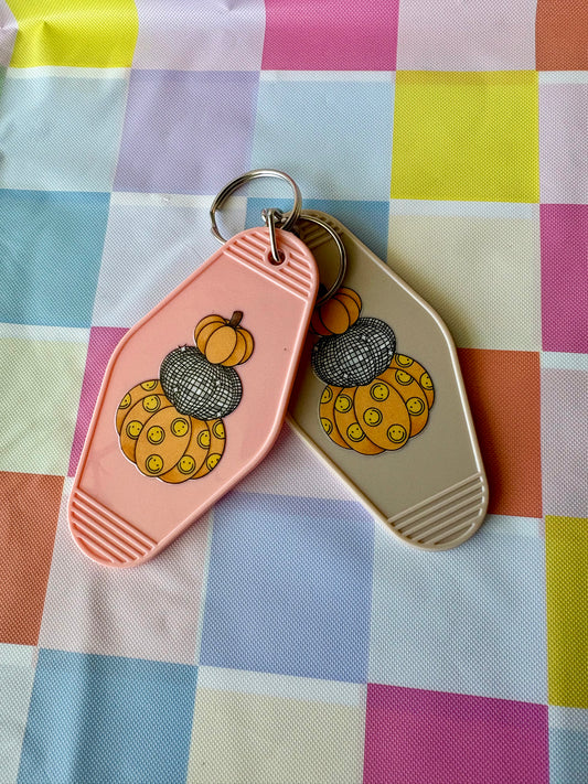 Fall Pumpkin Keychain