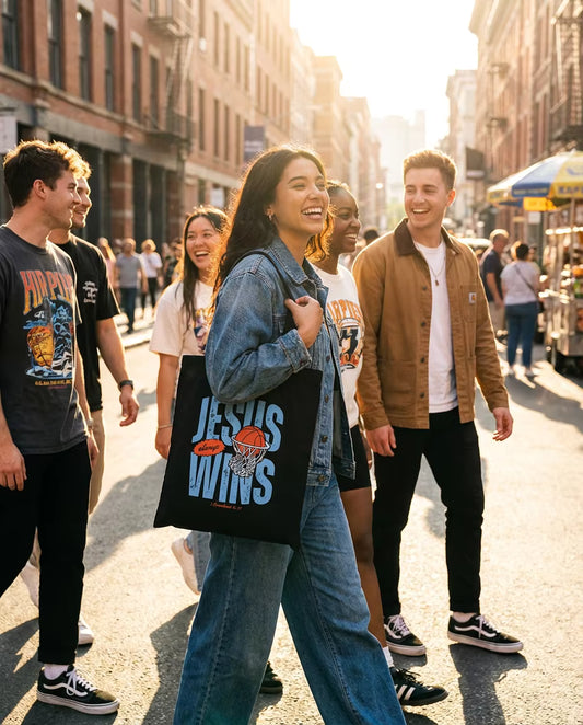 Jesus Always Wins Tote