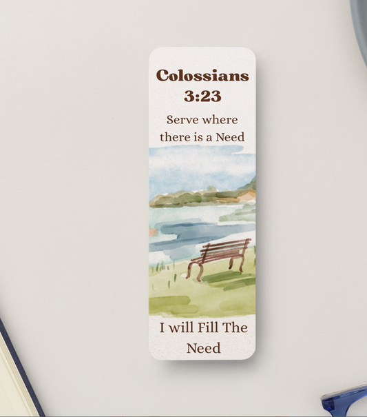 Serve The Need Bookmark