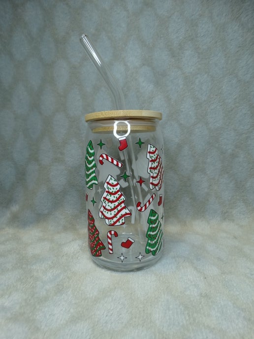 Christmas Cakes Libbey Cup