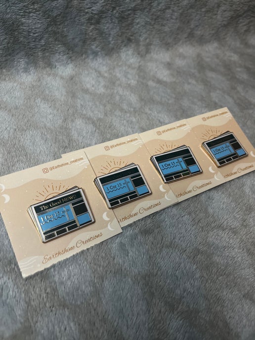 The Good News Pin