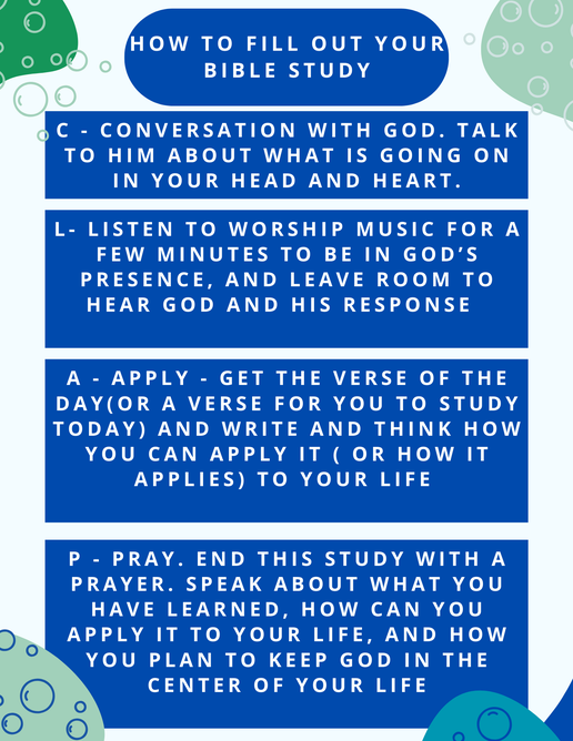 Digital C.L.A.P. Bible Study